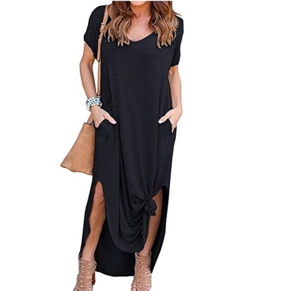 Grecerelle Dresses & Skirts - Causal Loose Pocket Maxi Dress